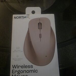 North Wireless Ergonomic Mouse in Pink